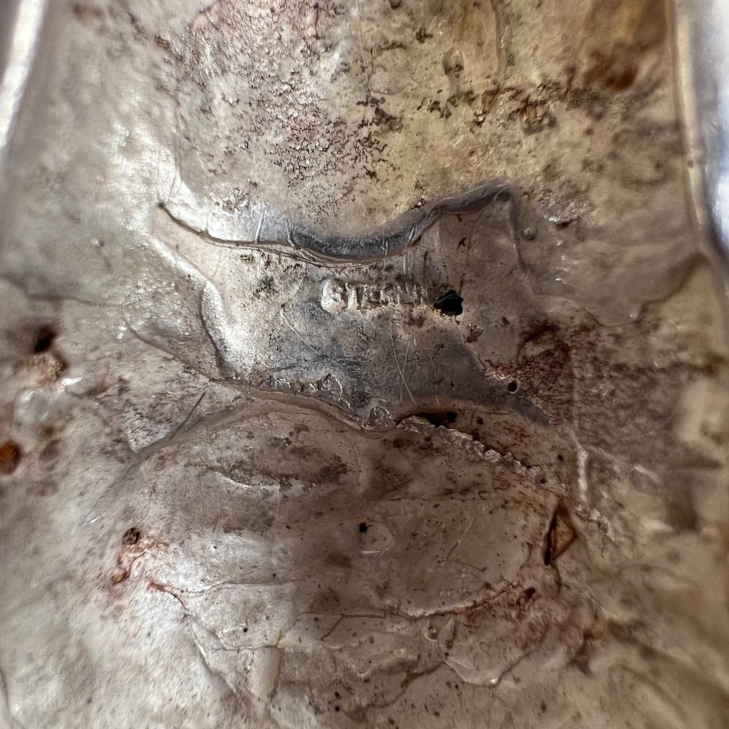 Custom Heavyweight Solid Sterling Silver Skull Pendant