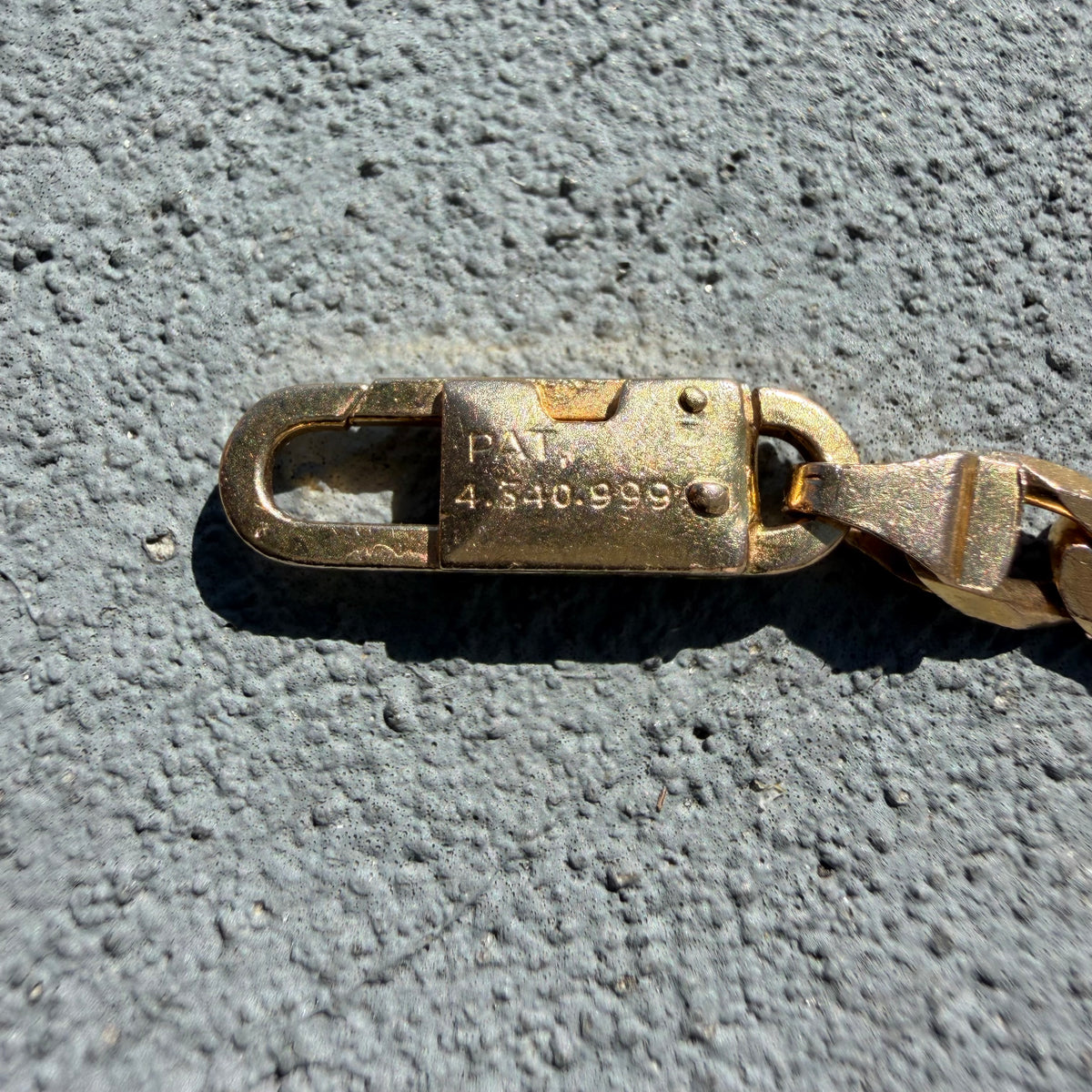 Vintage Solid 14k Yellow Gold Italian Designer Knife Edged Cuban Curb Link Necklace (20”)