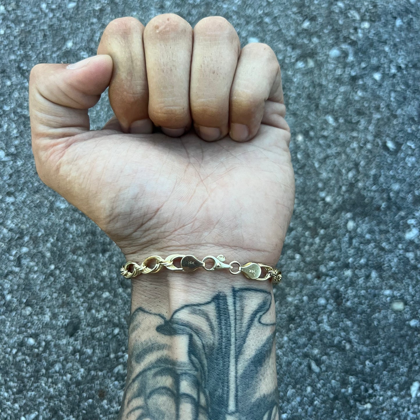 Vintage 14k Milano Link Bracelet