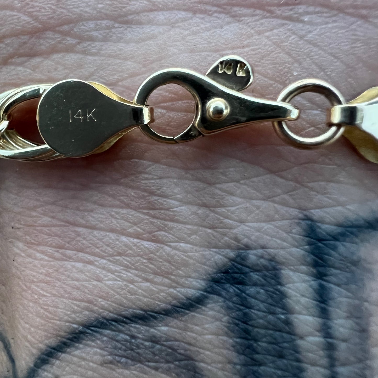Vintage 14k Milano Link Bracelet