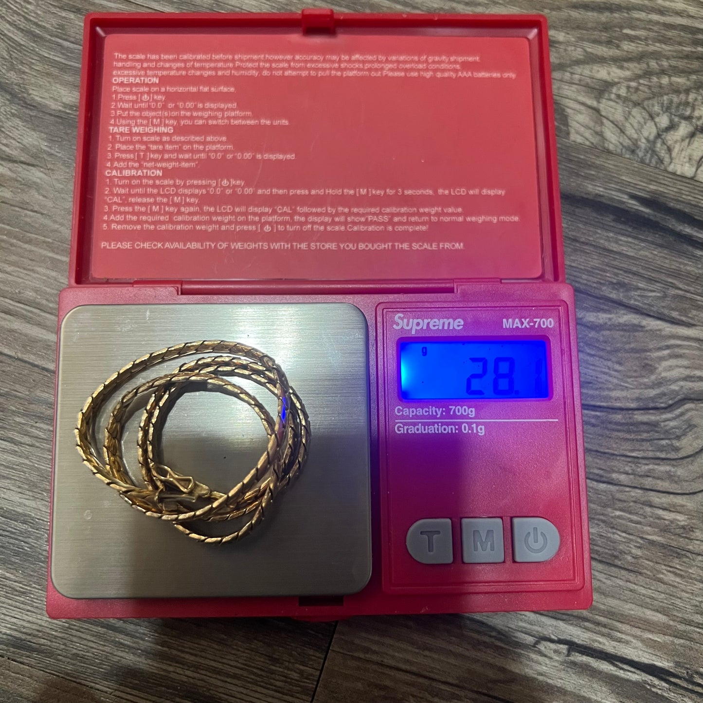 1960’s/70’s Solid 14k Sleek Miami Cuban Link Necklace
