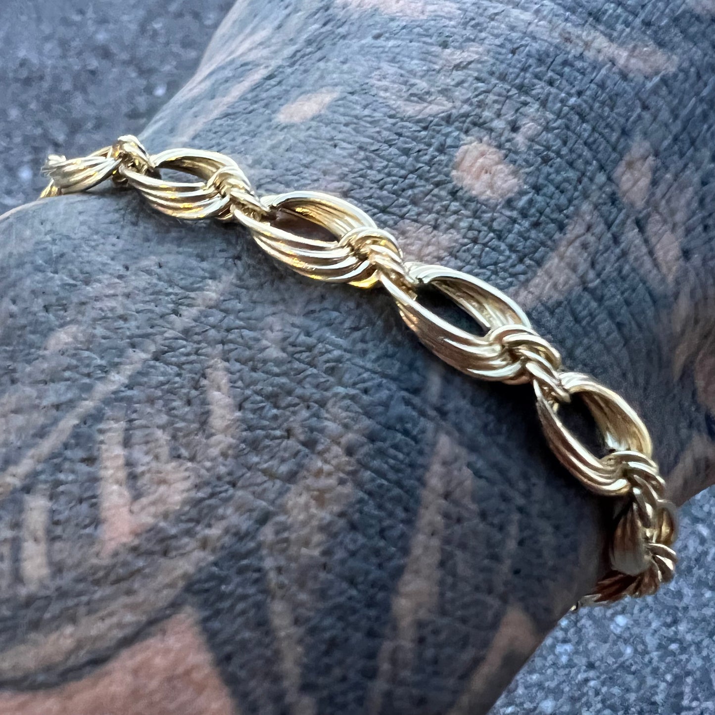 Vintage 14k Milano Link Bracelet