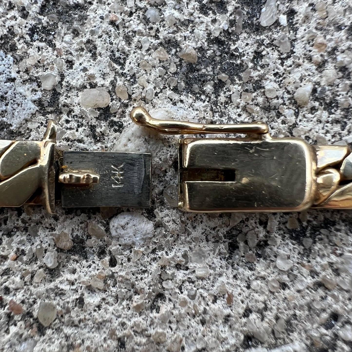 1960’s/70’s Solid 14k Sleek Miami Cuban Link Necklace