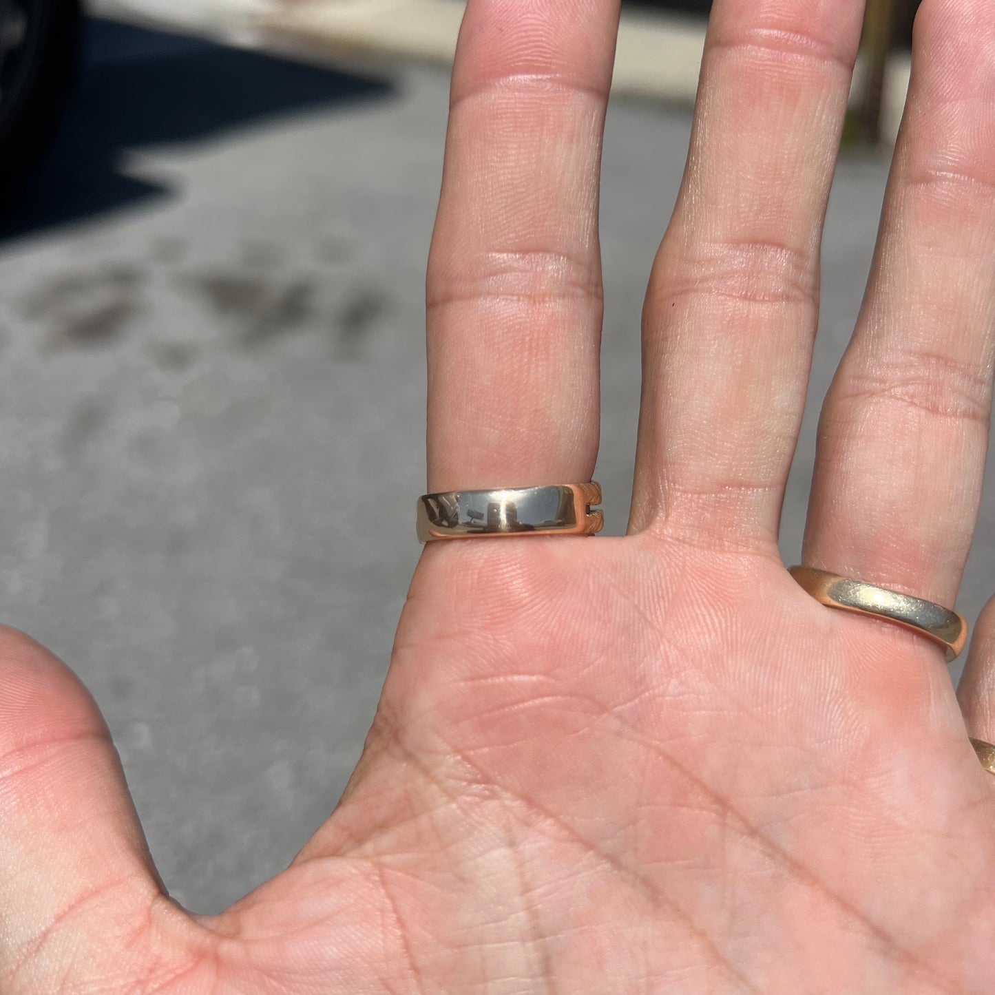 Vintage 14k Wraparound Diamond Snake Ring