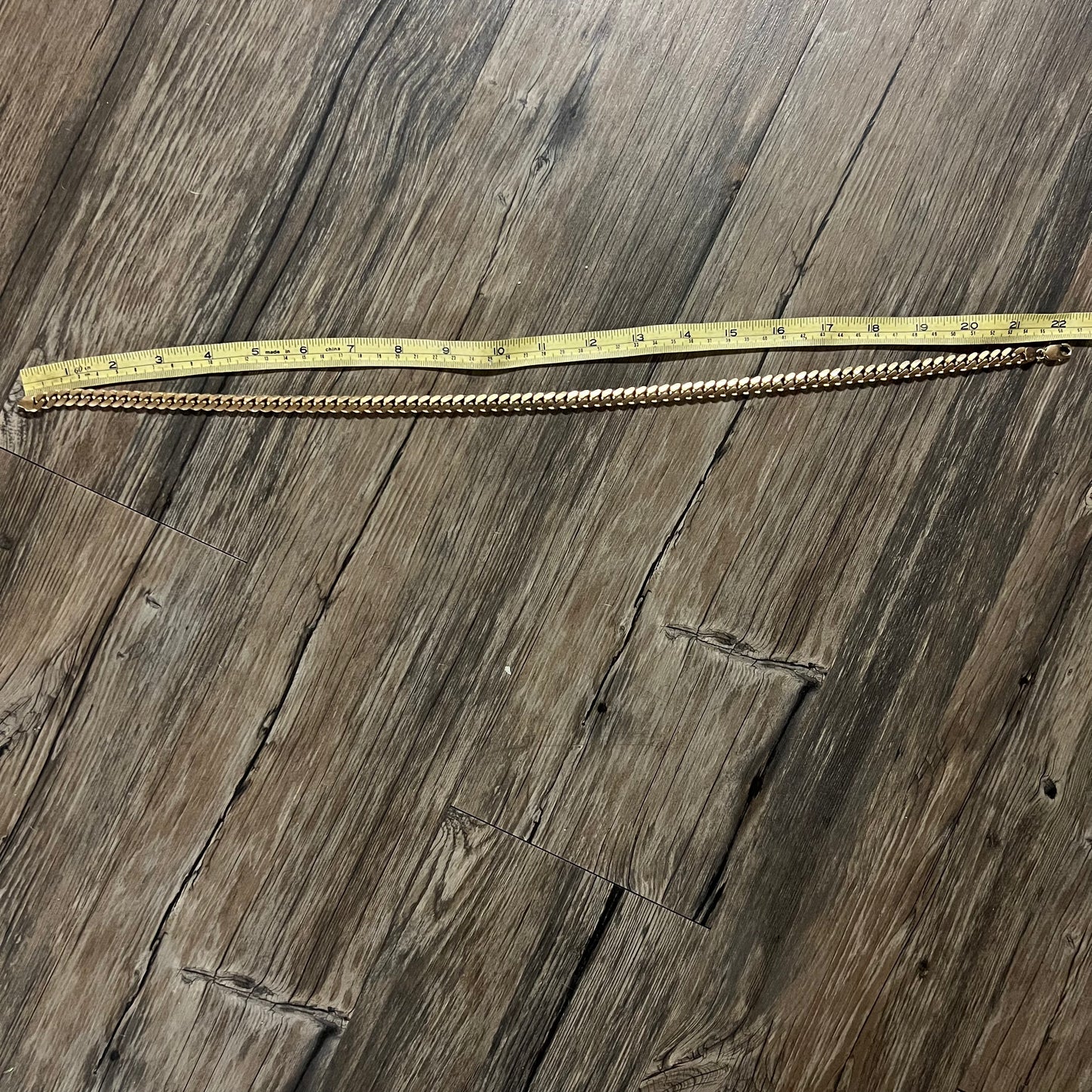 Vintage Solid Sterling/.925 Super Heavyweight Miami Cuban Link Chain