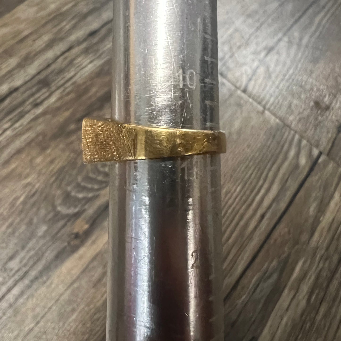 Mid-Century 18k Tigers Eye Ring