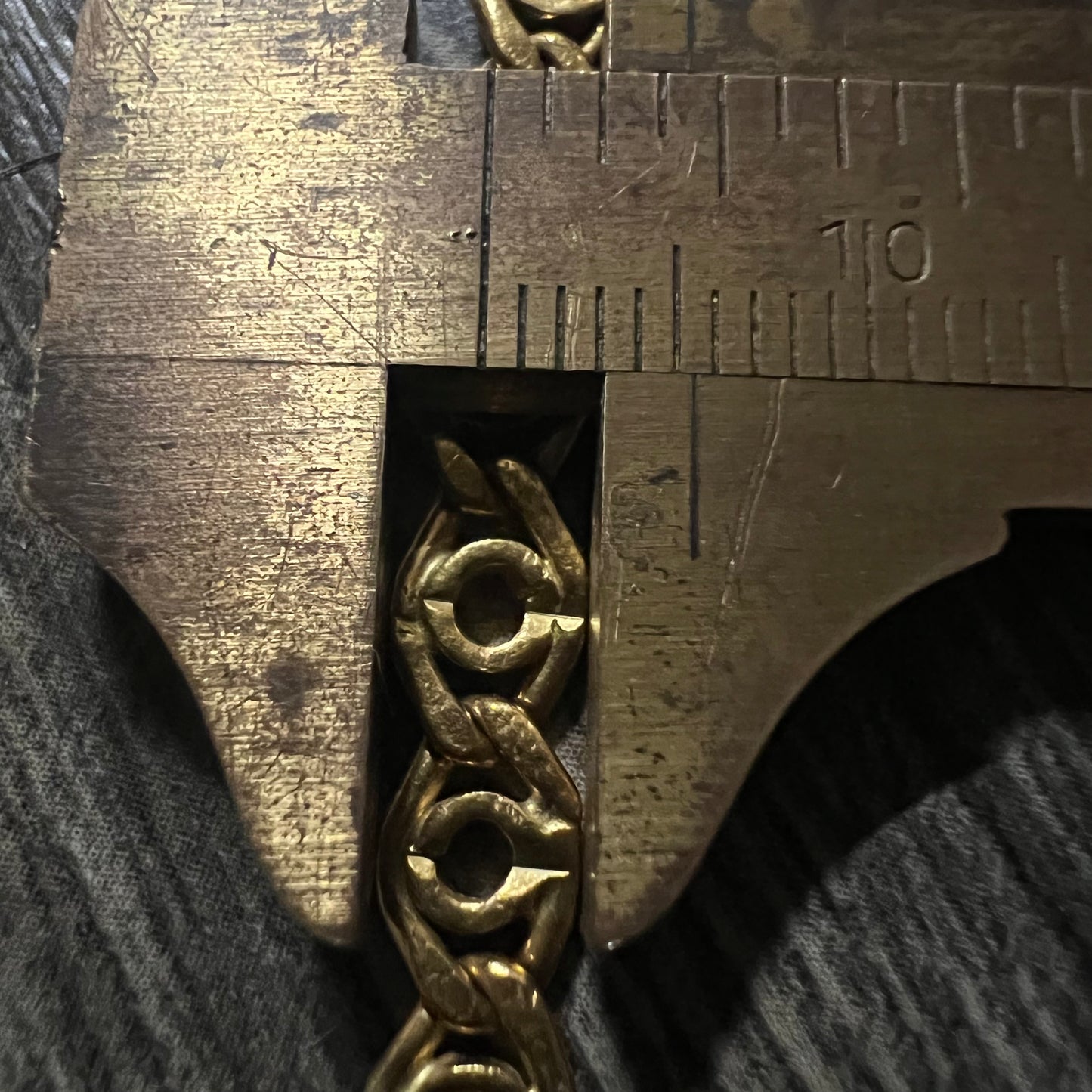 Pure 24k Solid “Evil Eye” Mariner Link Bracelet