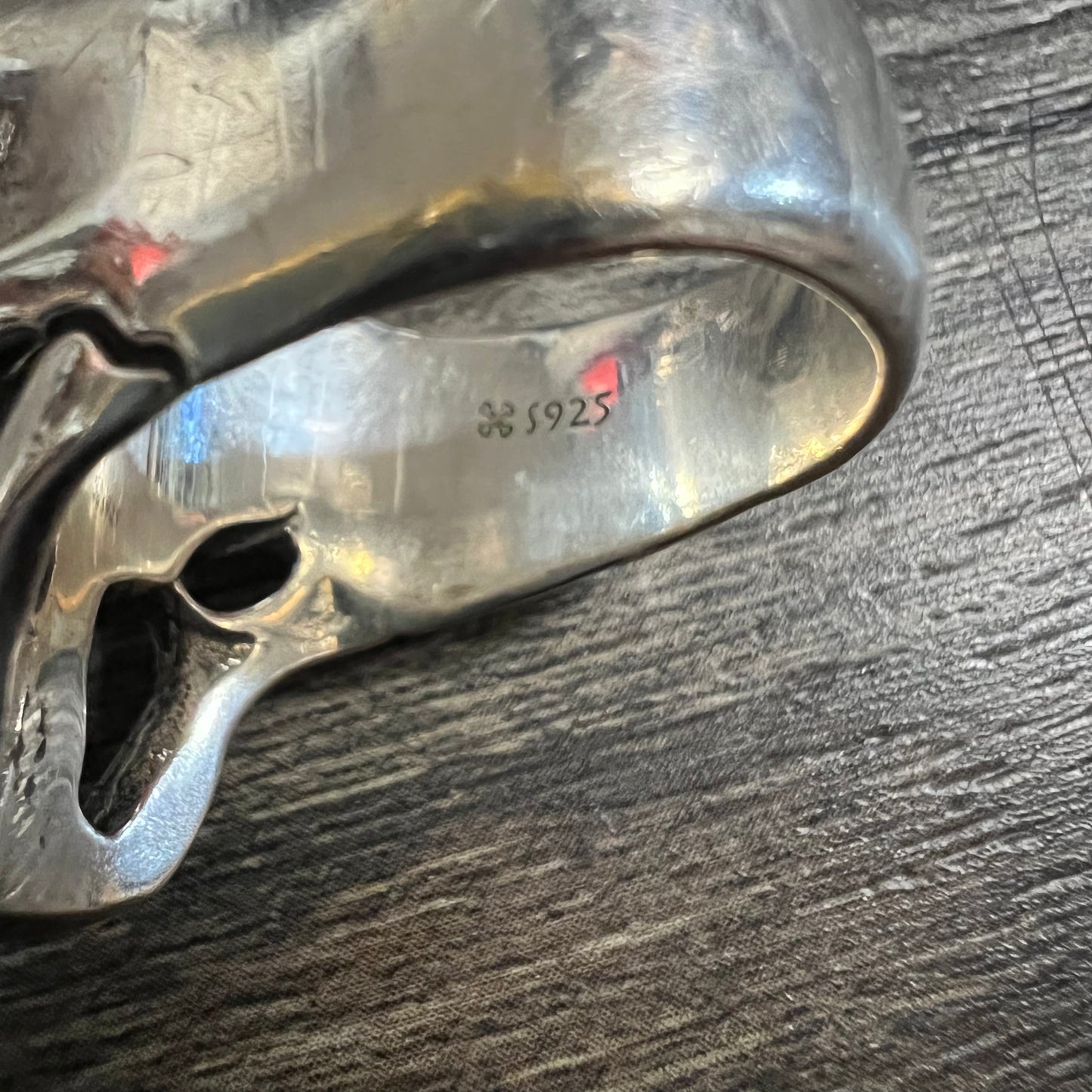 Heavyweight Sterling/.925 Skull Ring