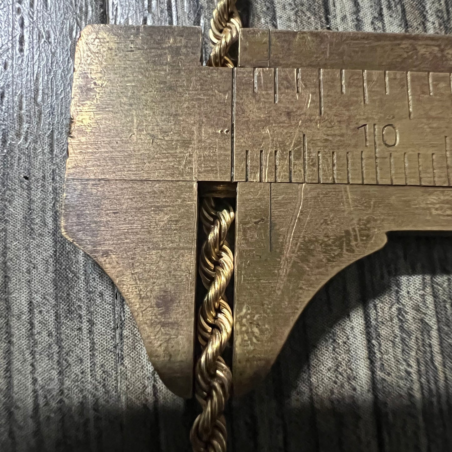 1979 Solid 14k Classic Rope Chain (19.5”)
