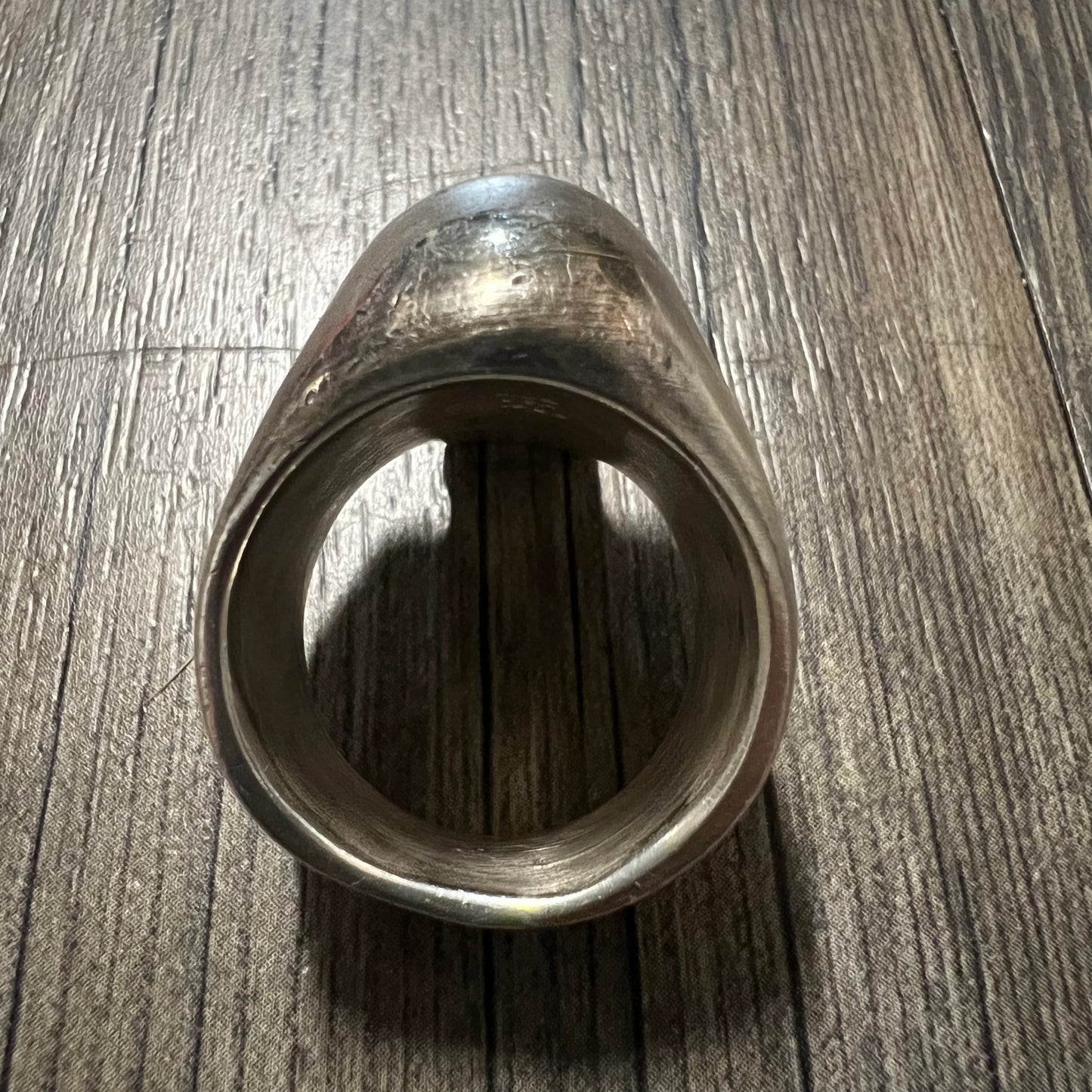 Custom Super Heavyweight Sterling/.925 Skull Ring