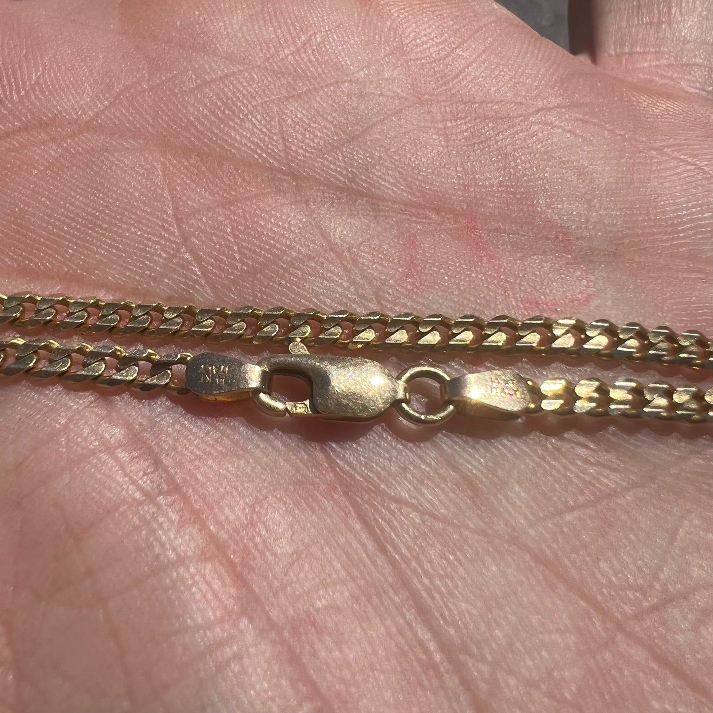 Vintage Solid 14k Miami Cuban Link Necklace