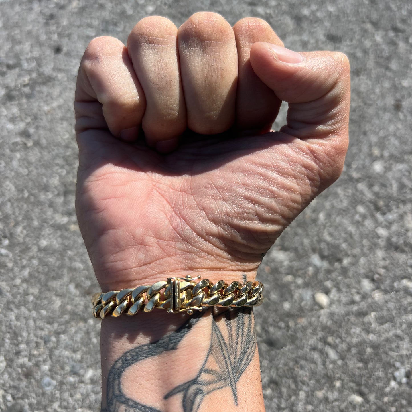Brand New 10k Chunky Miami Cuban Link Bracelet