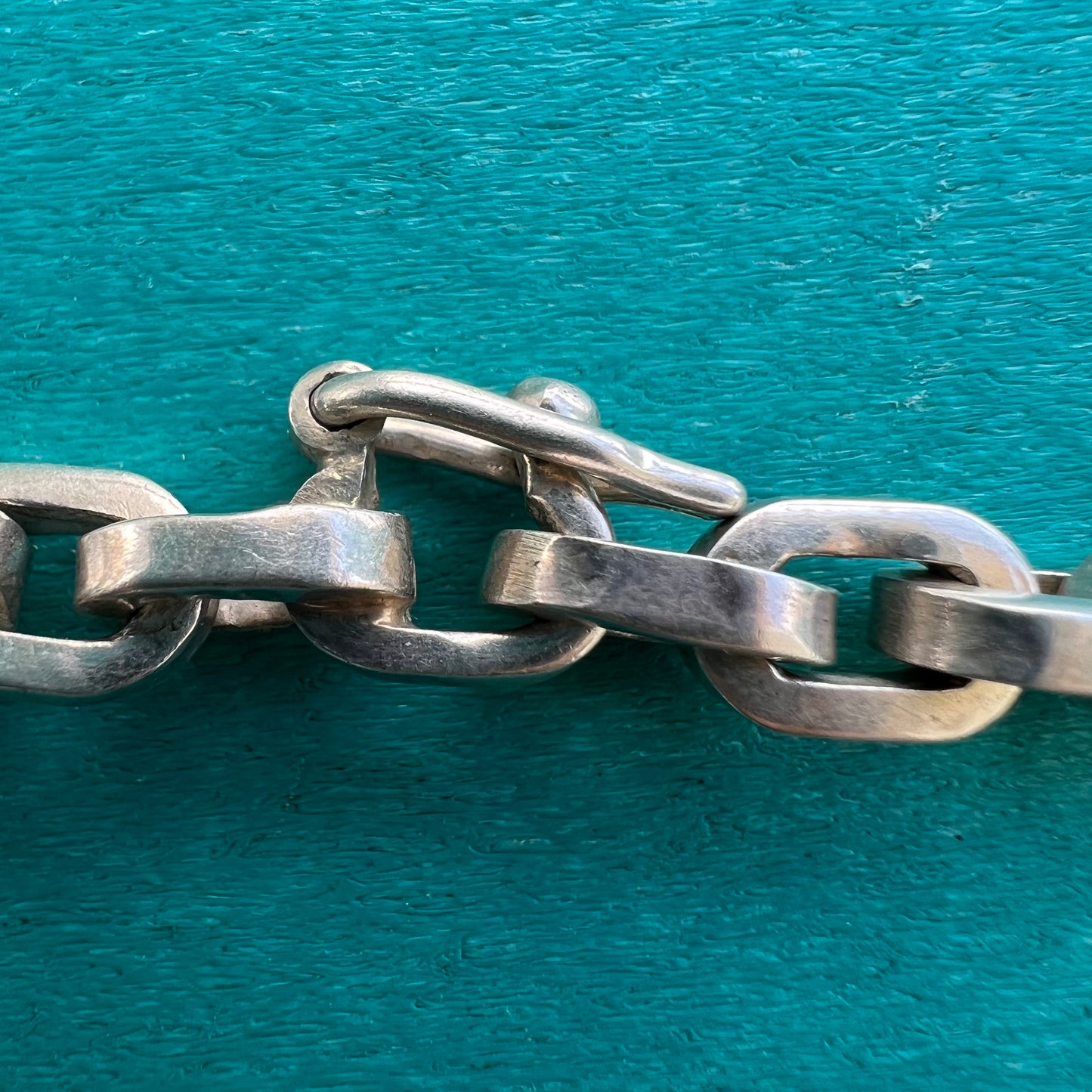 1980’s Heavy Sterling/.925 Hermés Link Necklace