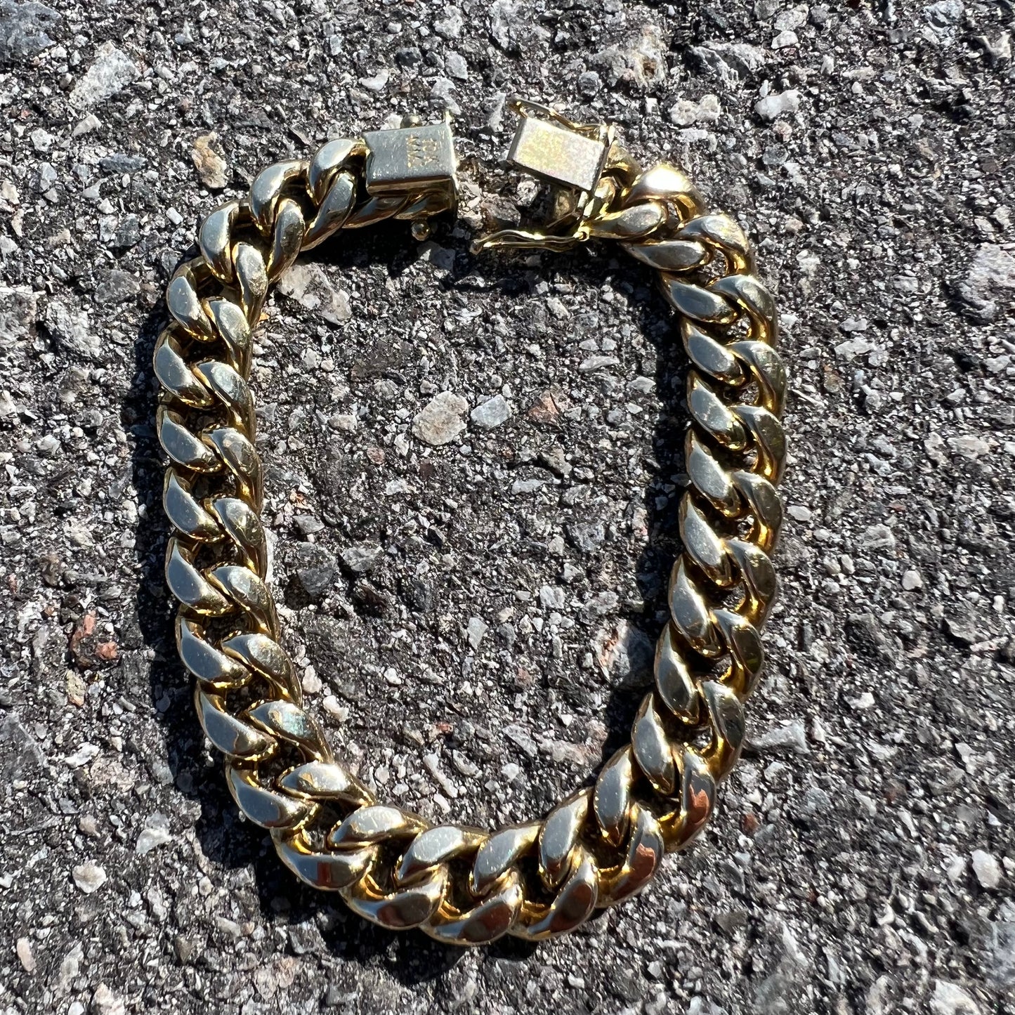 Brand New 10k Chunky Miami Cuban Link Bracelet