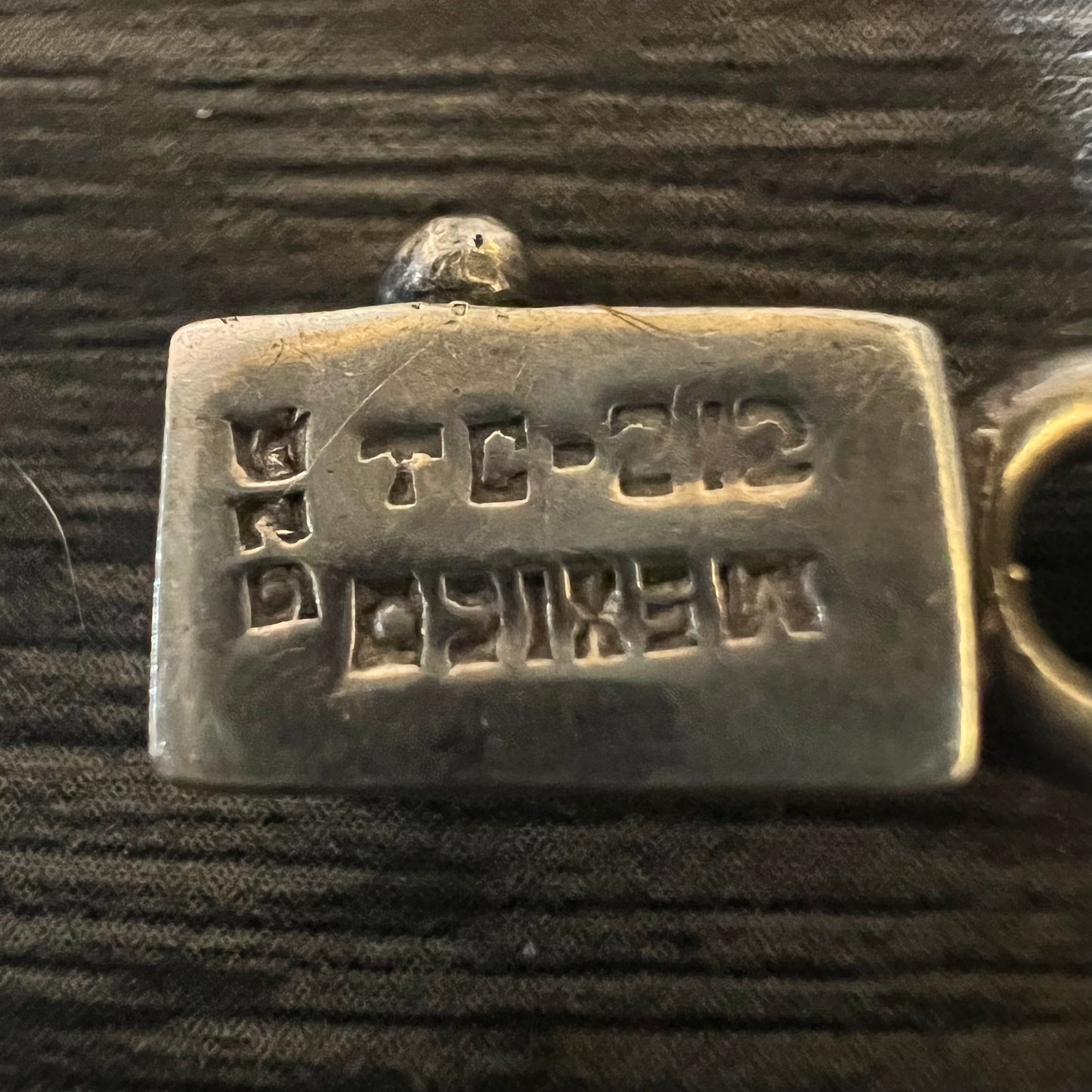 1980’s Sterling/.925 TAXCO Modernist Cuban Link Shackle Bracelet