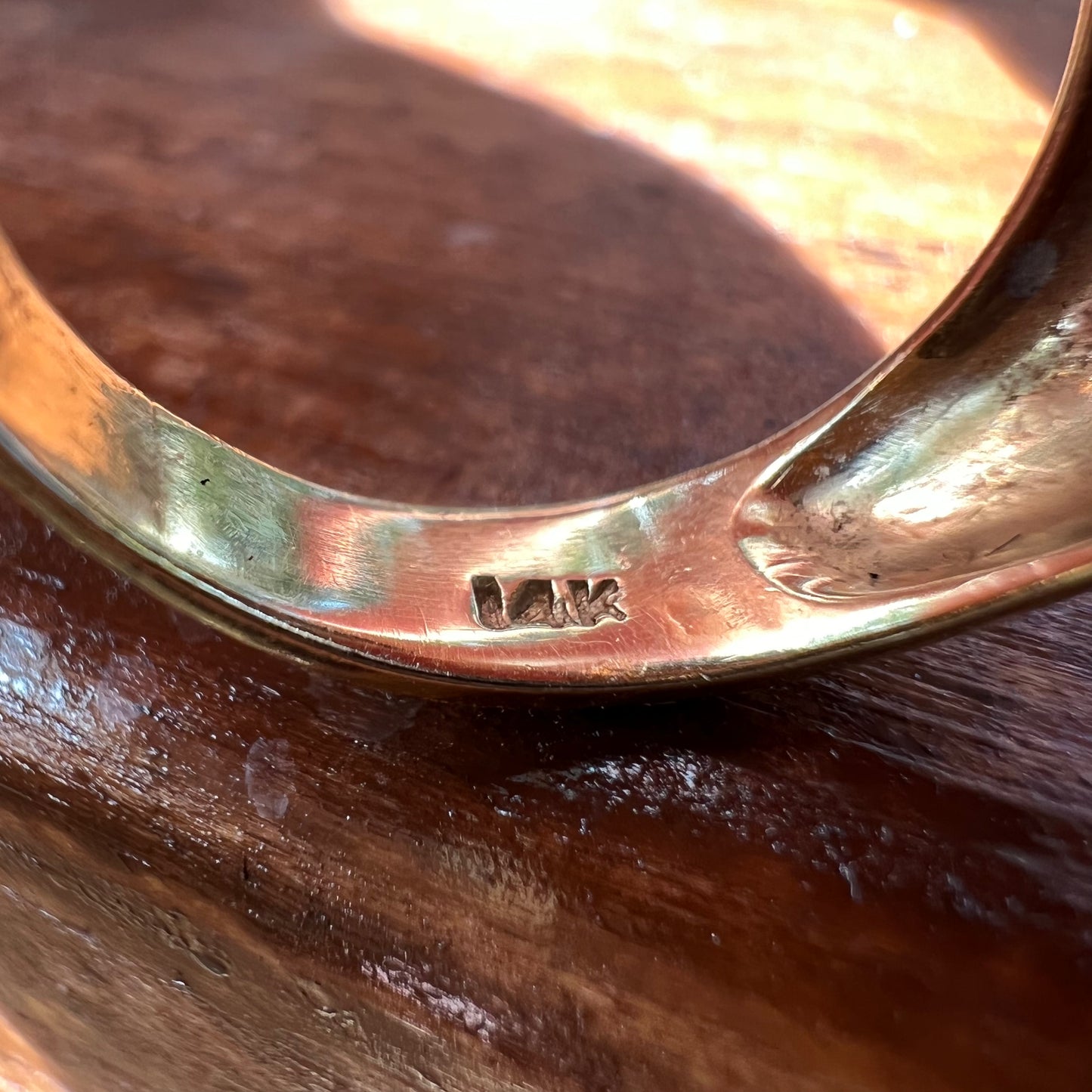 Vintage 14k Horseshoe Ring
