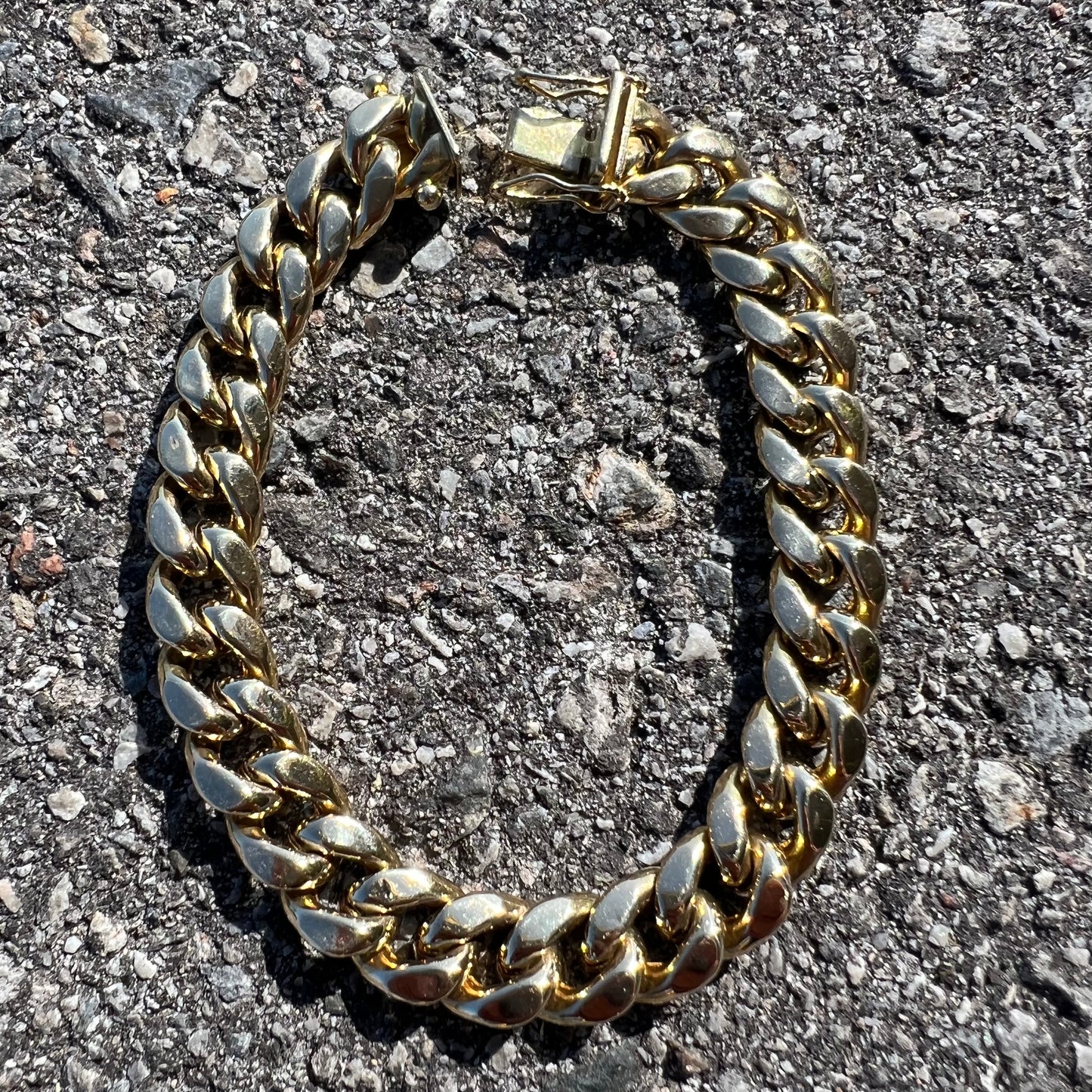 Brand New 10k Chunky Miami Cuban Link Bracelet