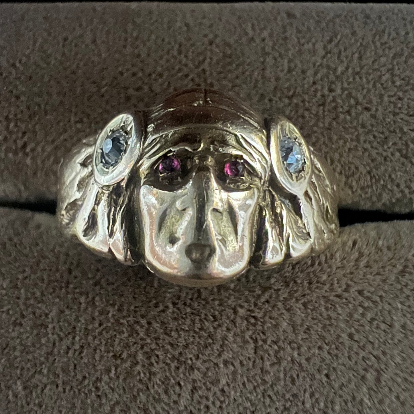 Art Nouveau 14k Apache Warrior Ring By Larter And Sons (9)