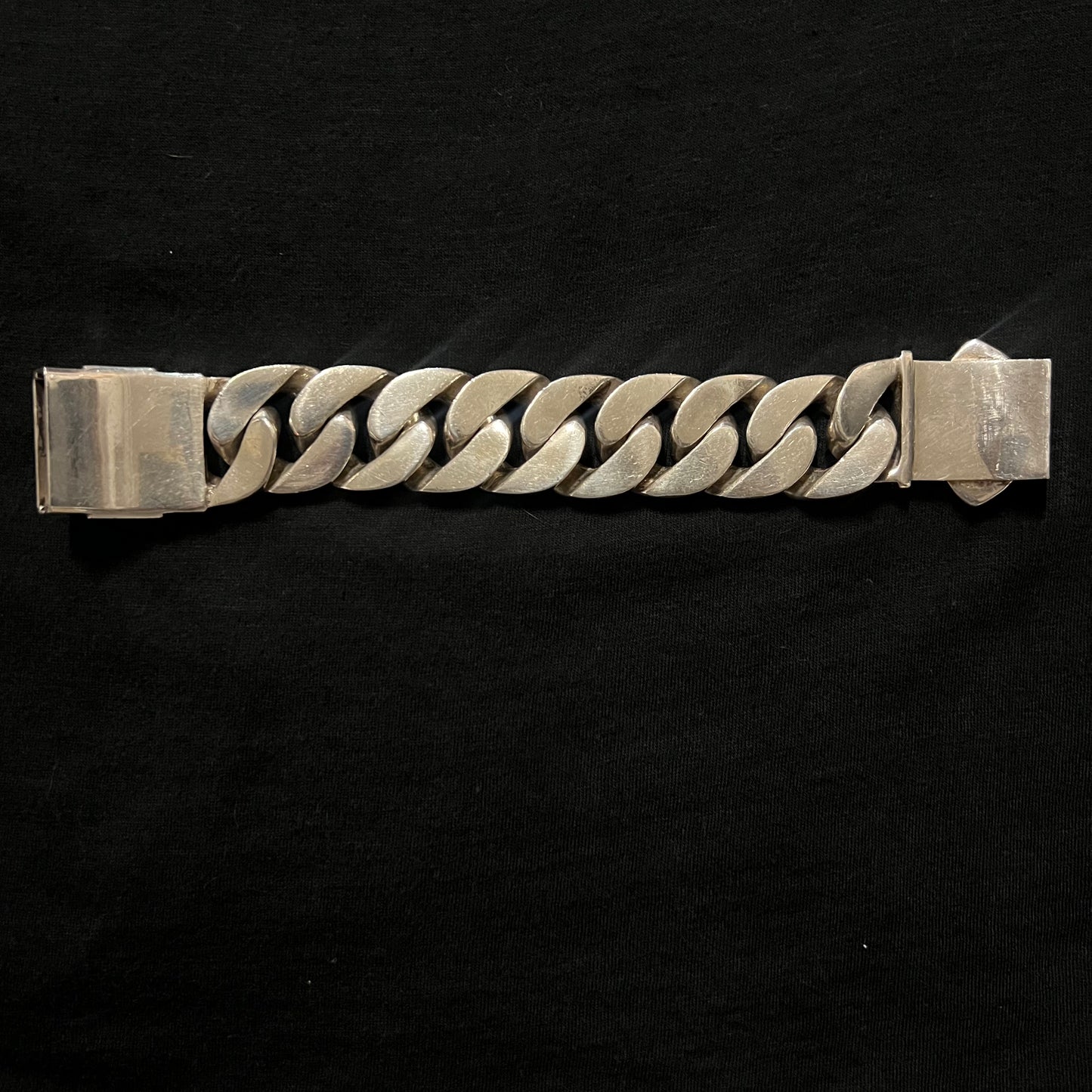 Handmade Silver/.925 Extreme Heavyweight Cuban Link Bracelet