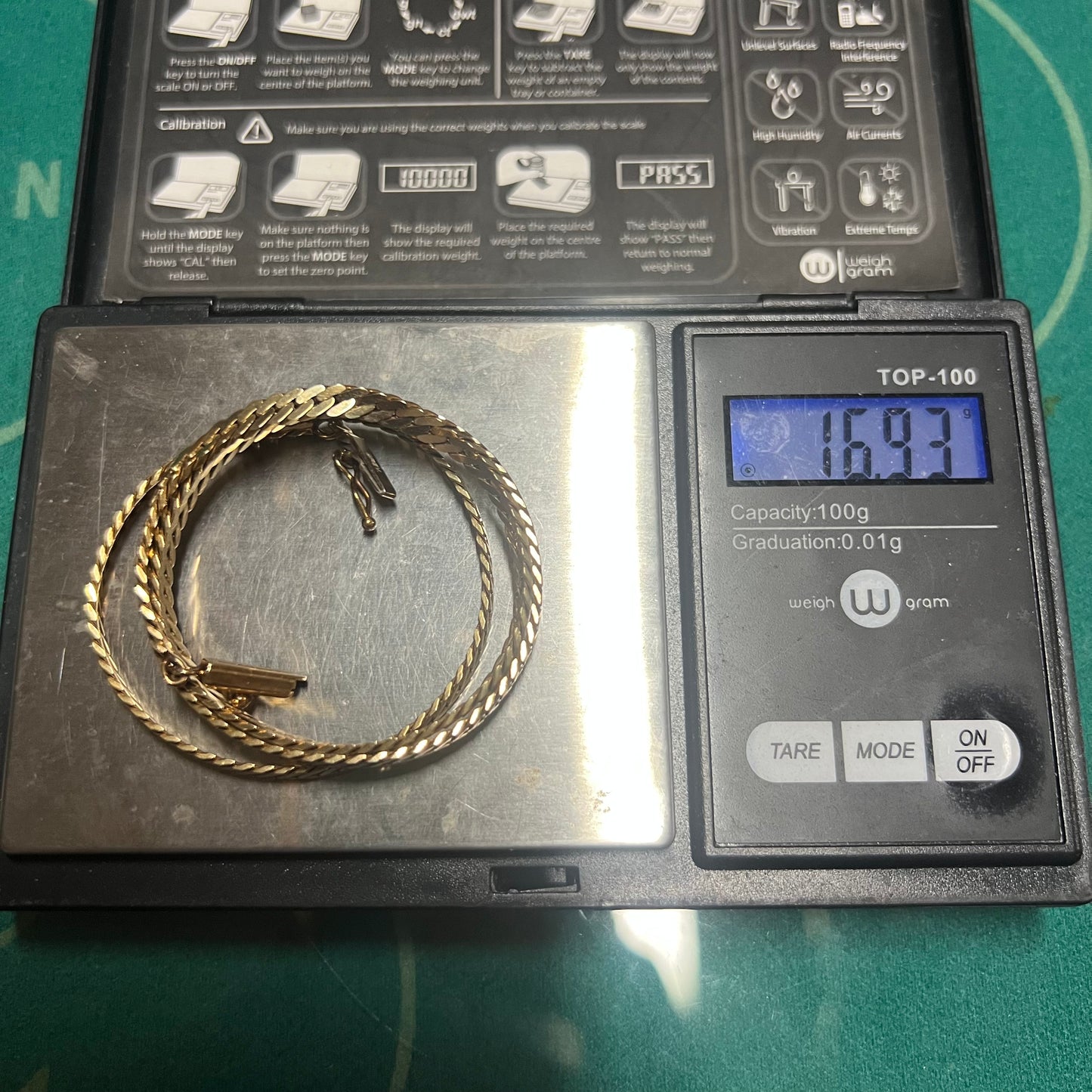 1940’s Solid 14k Flat Cuban Link By UnoAErre