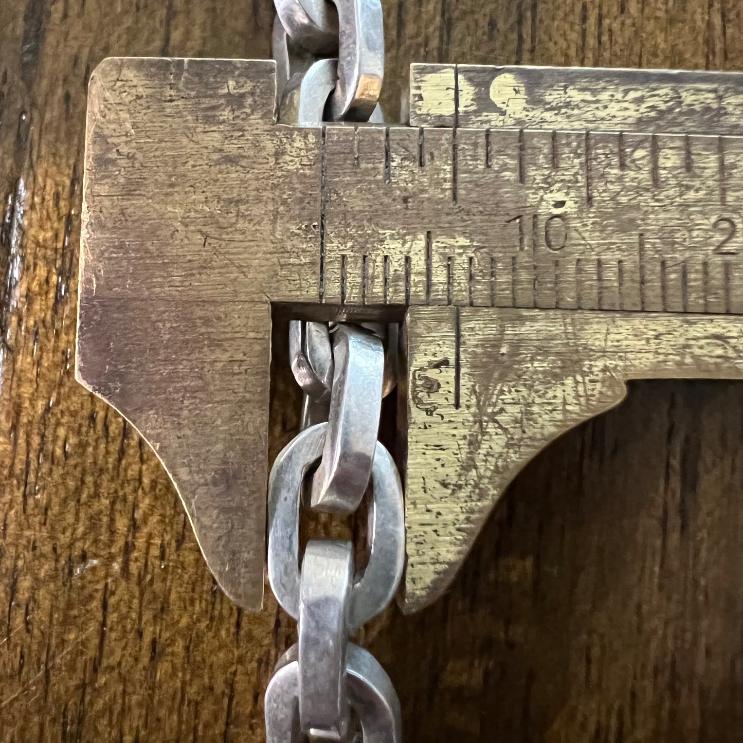 1980’s Heavy Sterling/.925 Hermés Link Necklace