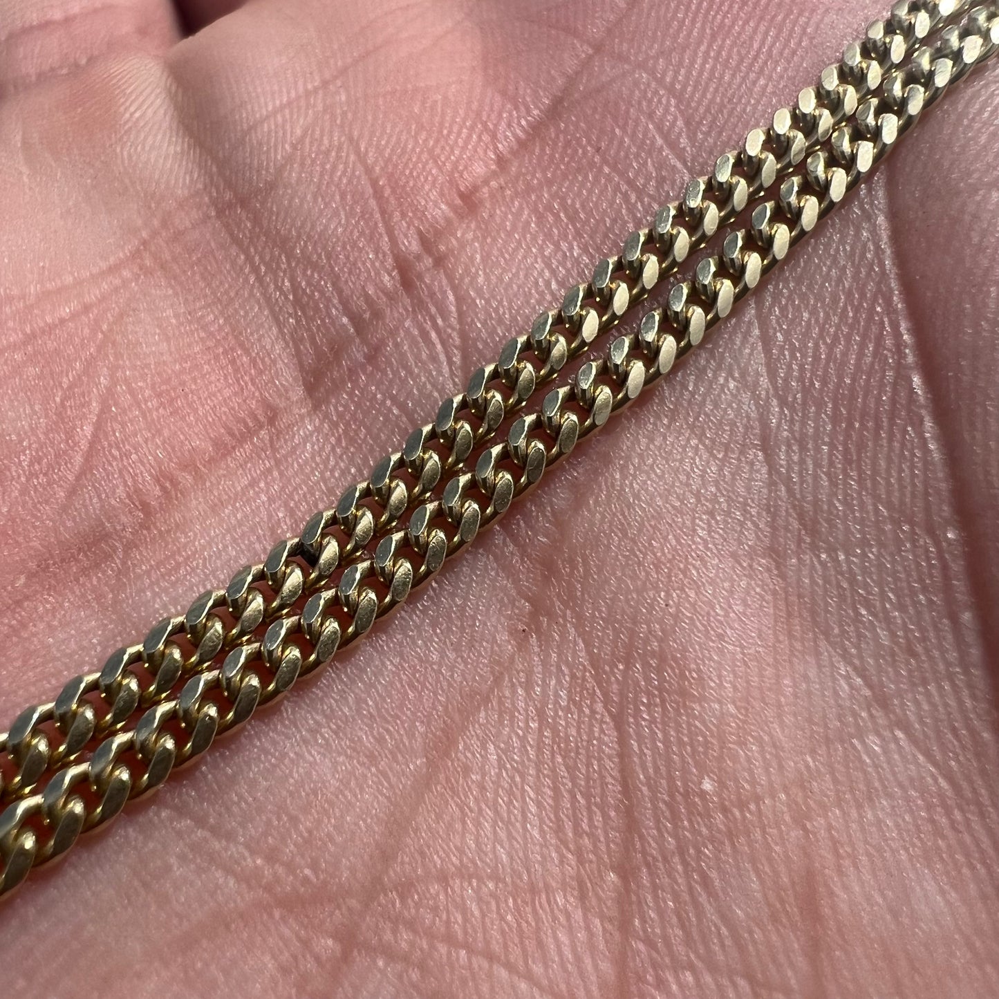 Vintage Solid 14k Miami Cuban Link Bracelet