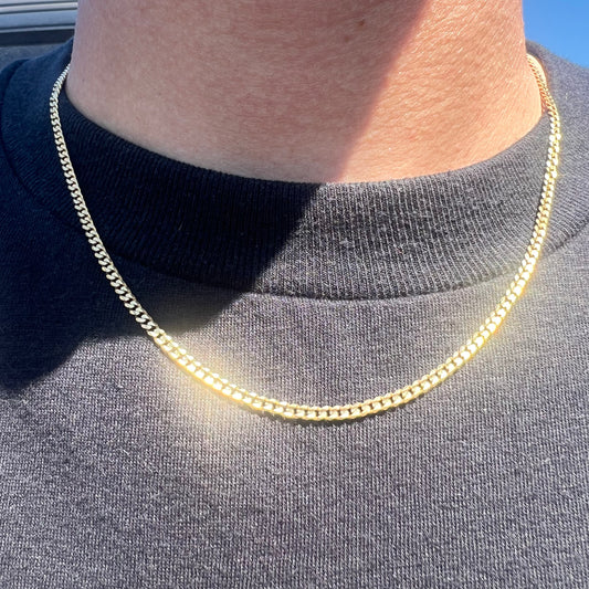 Vintage Solid 14k Miami Cuban Link Necklace
