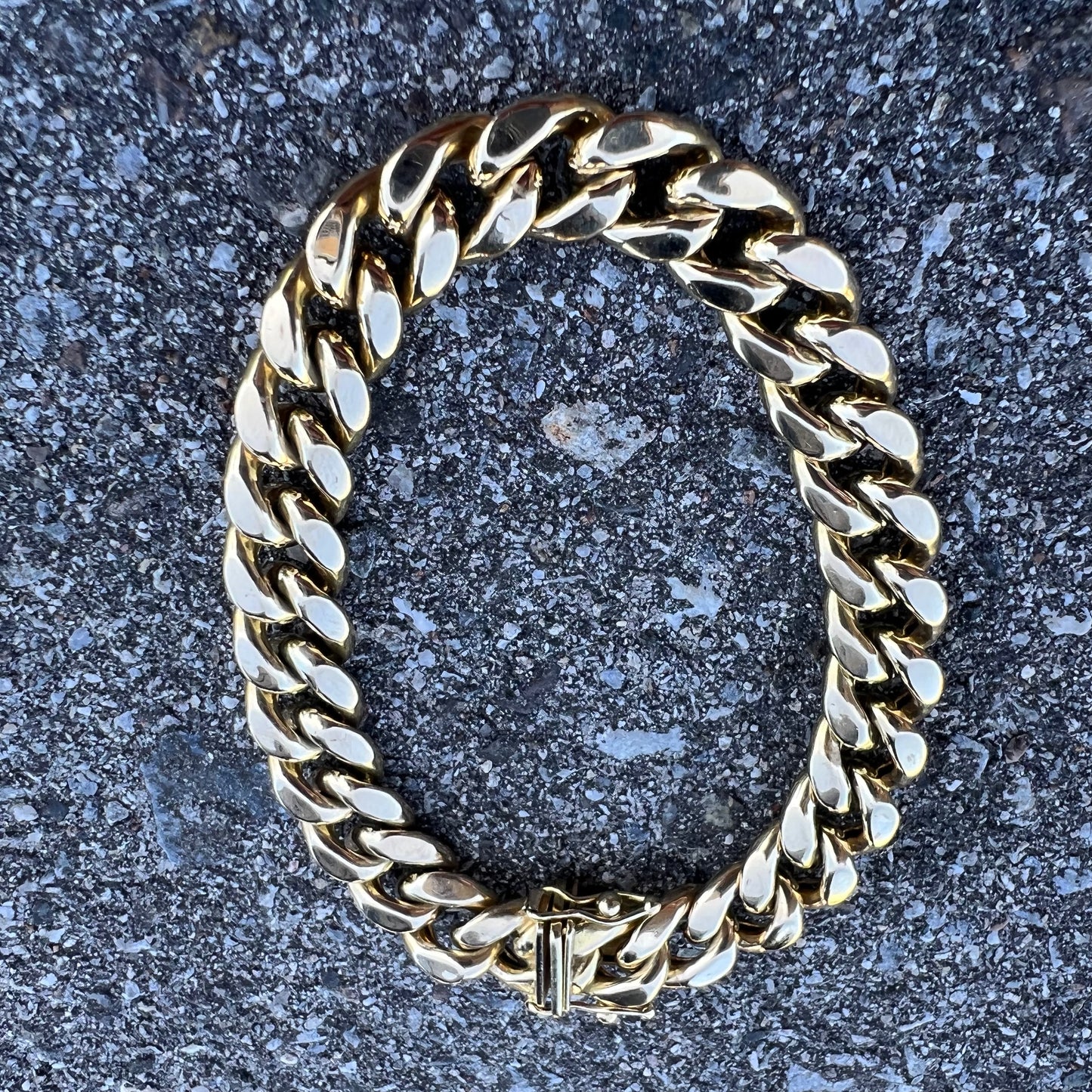 Brand New 10k Chunky Miami Cuban Link Bracelet