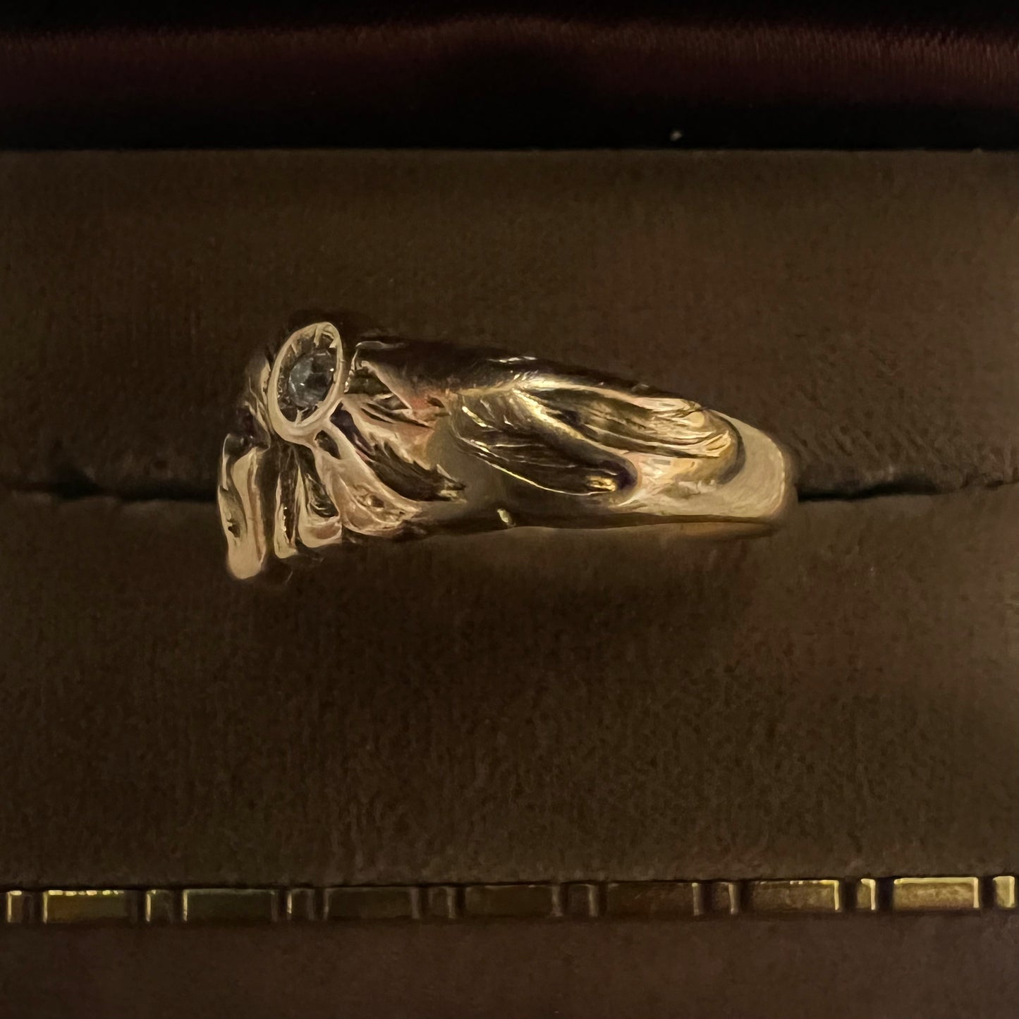 Art Nouveau 14k Apache Warrior Ring By Larter And Sons (9)