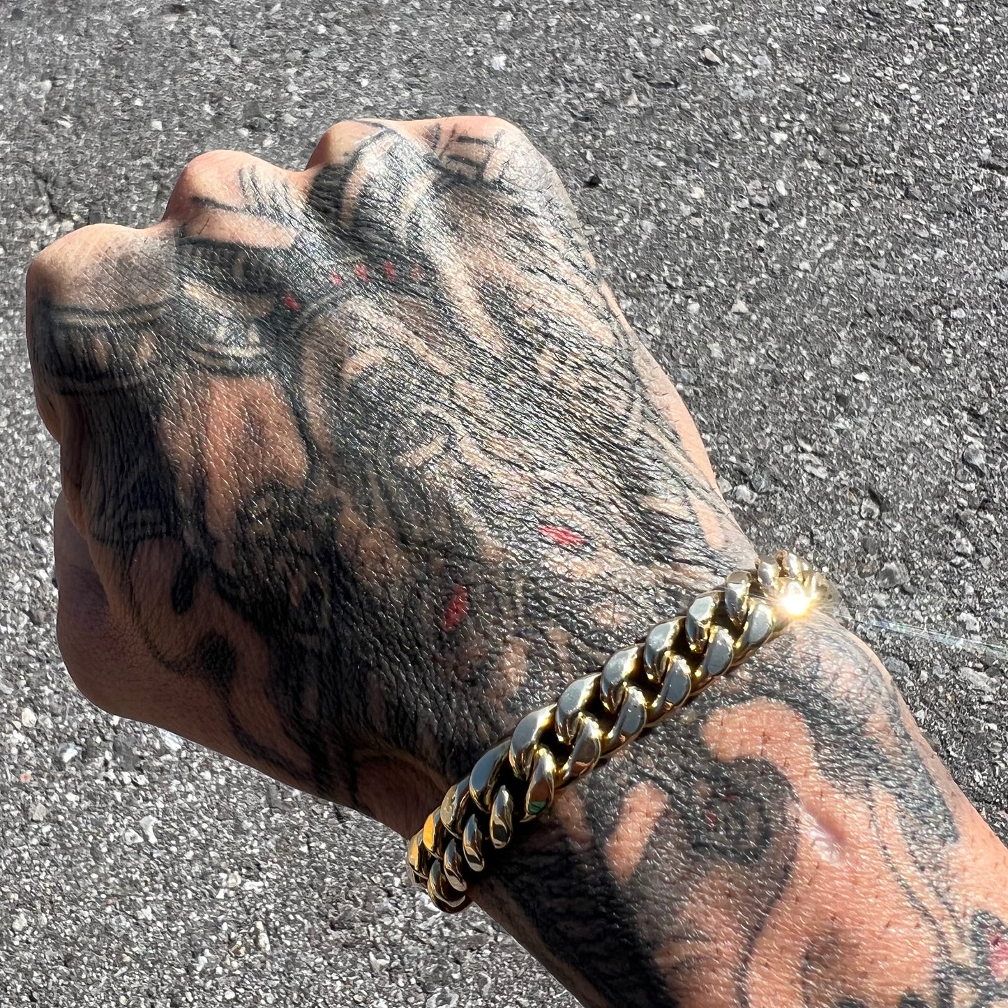 Brand New 10k Chunky Miami Cuban Link Bracelet