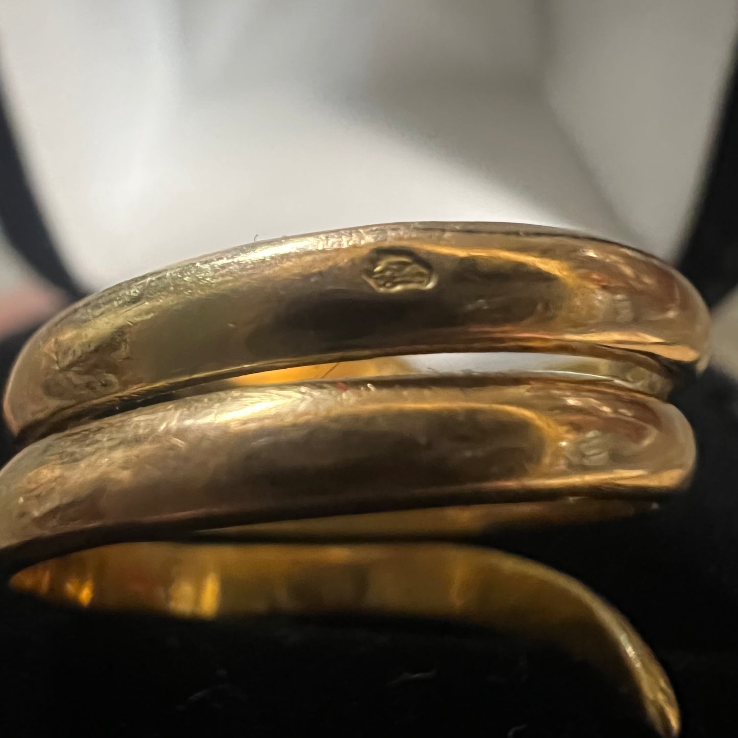 Victorian 18k Snake Ring