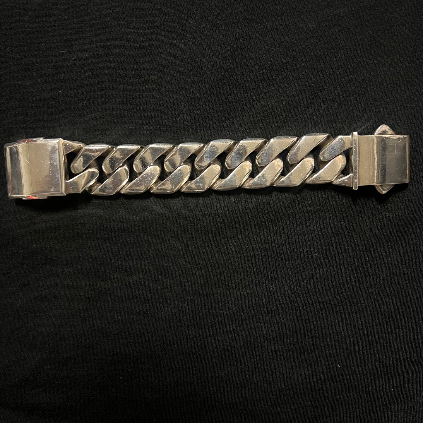 Handmade Silver/.925 Extreme Heavyweight Cuban Link Bracelet