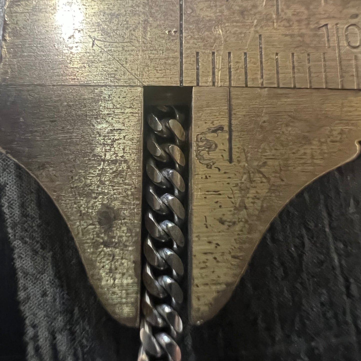 Solid 14k White Gold Miami Cuban Link