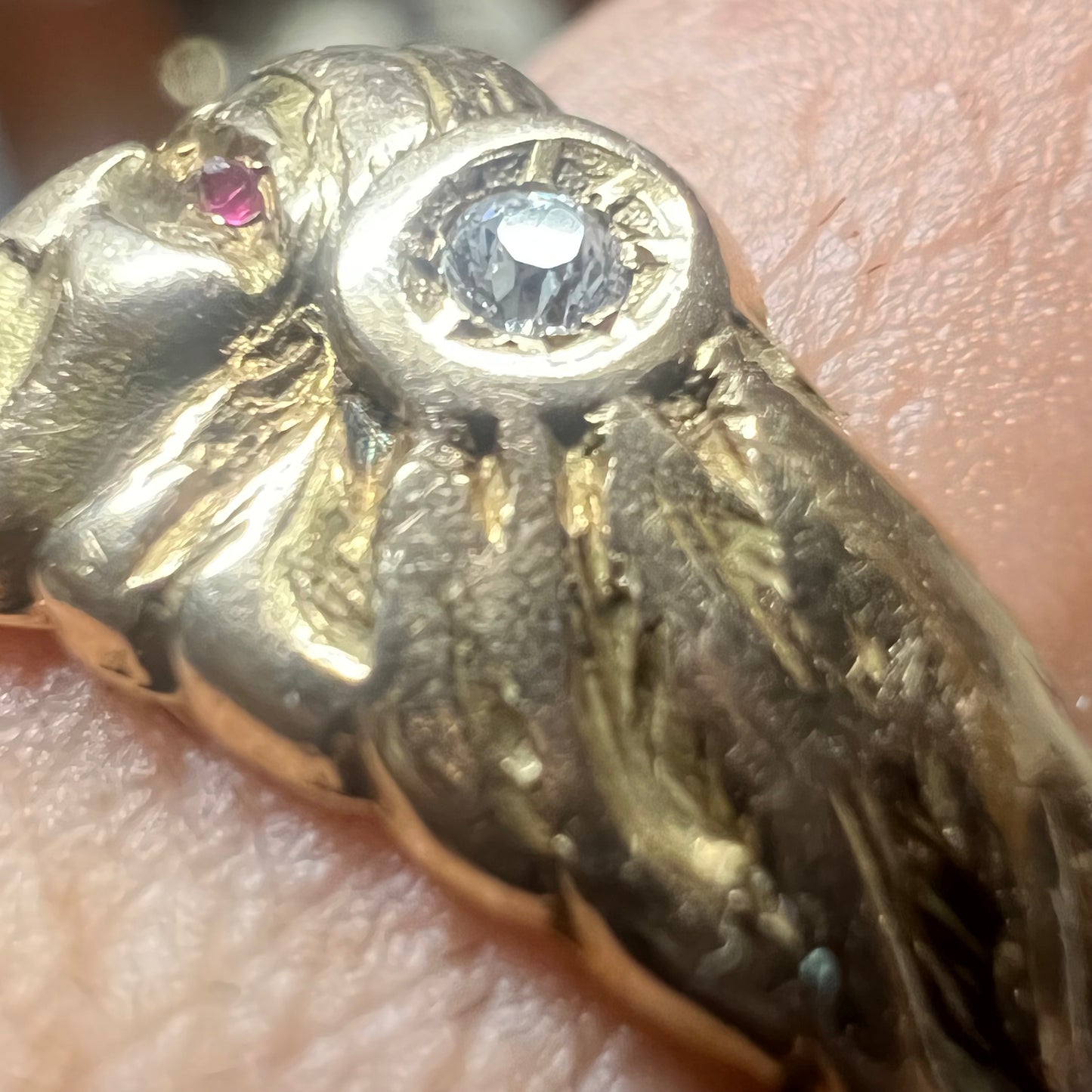 Art Nouveau 14k Apache Warrior Ring By Larter And Sons (9)