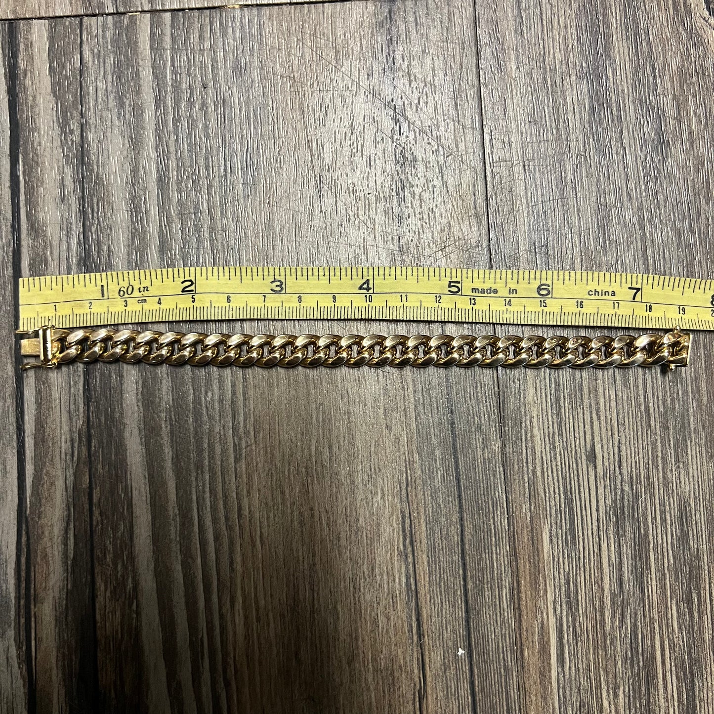 Brand New 10k Chunky Miami Cuban Link Bracelet