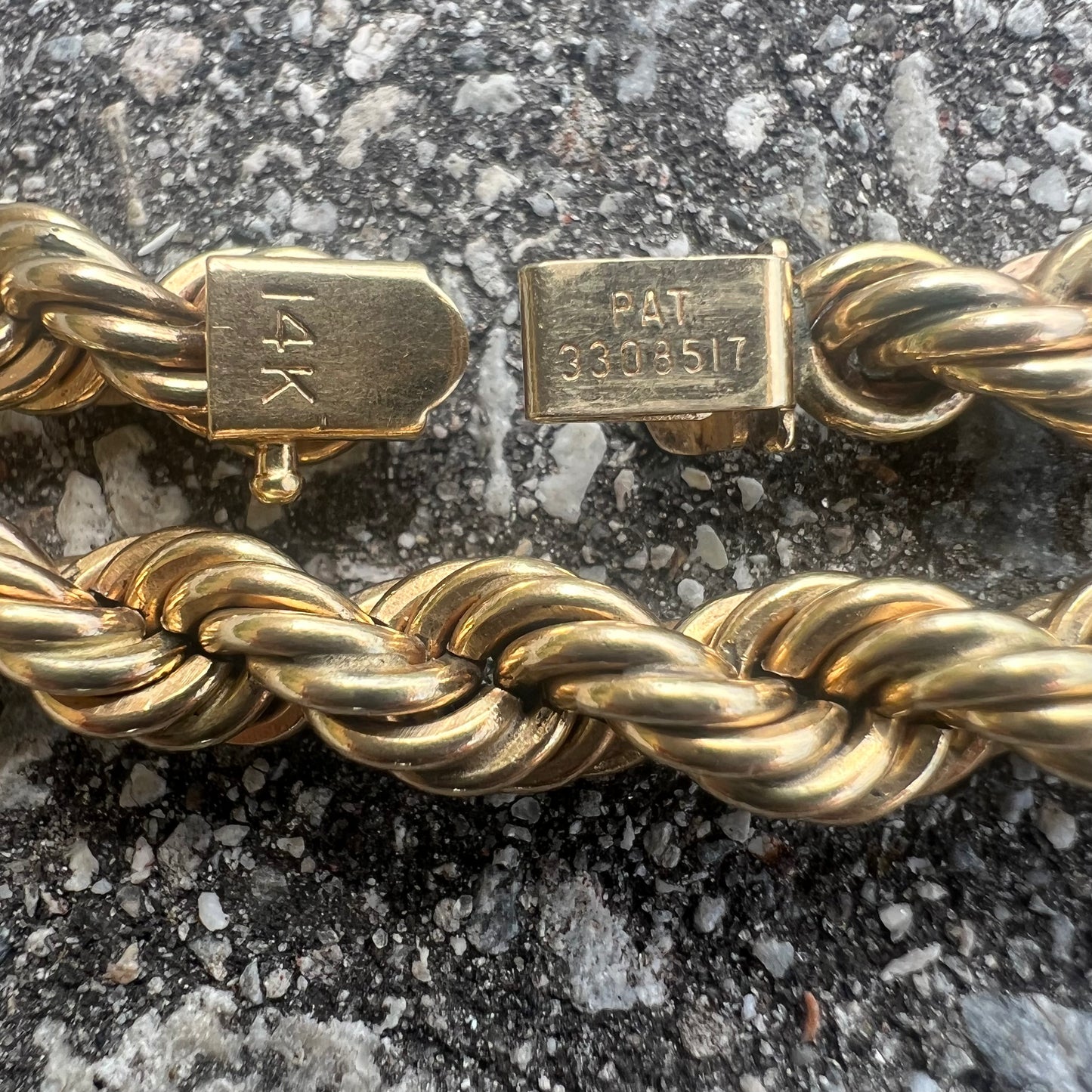 14k dookie rope deals chain