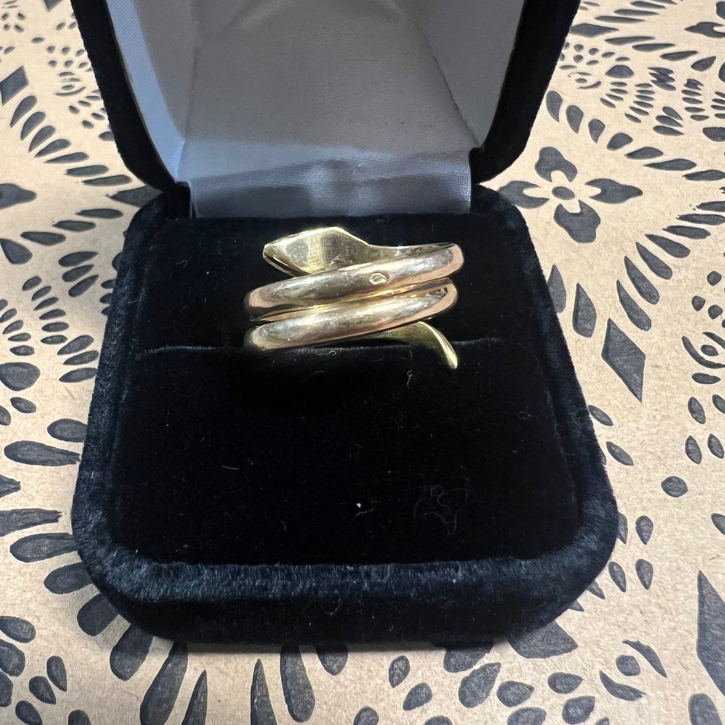 Victorian 18k Snake Ring