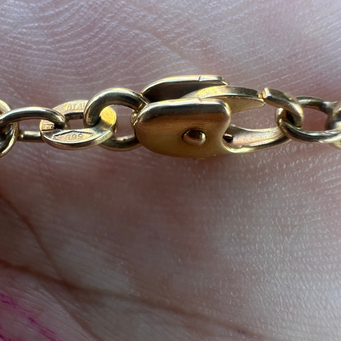 1980’s 14k Thick Italian Rope Chain Necklace (18.5”)