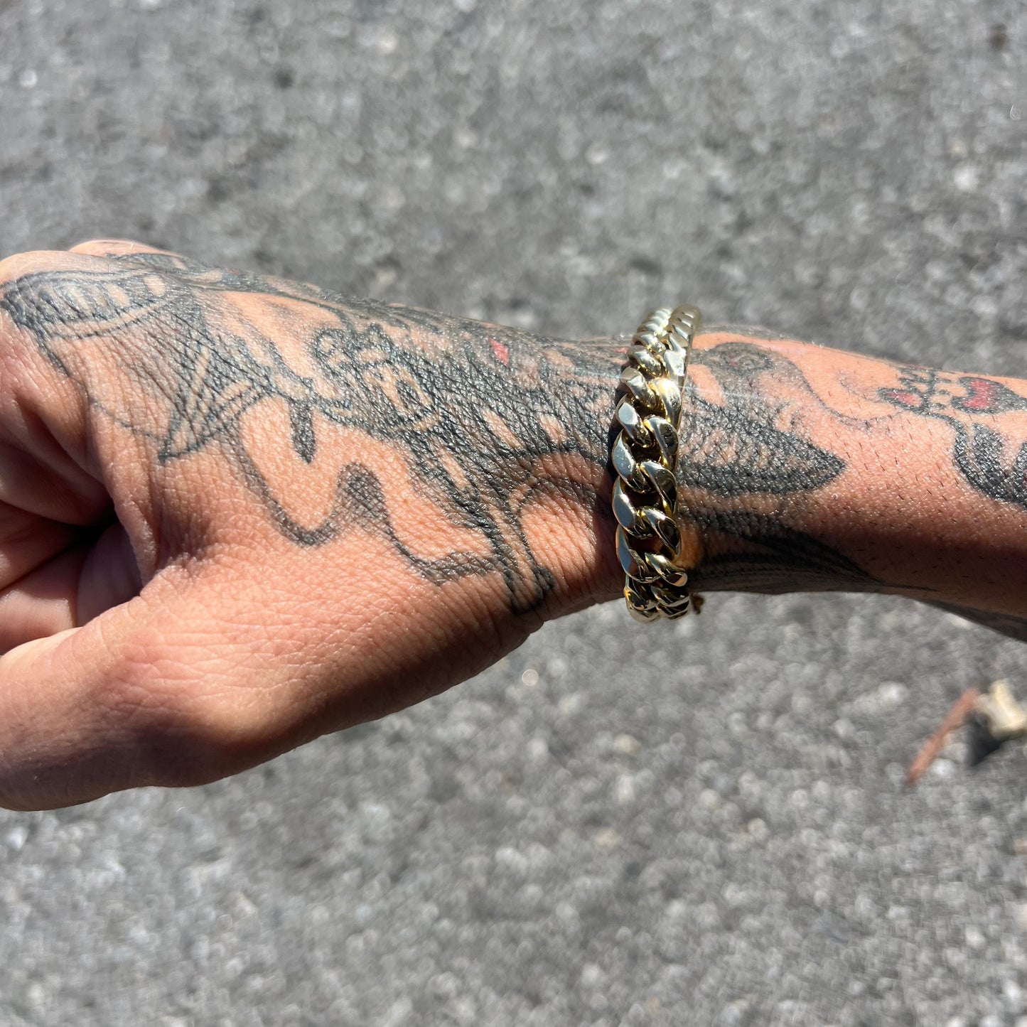 Brand New 10k Chunky Miami Cuban Link Bracelet