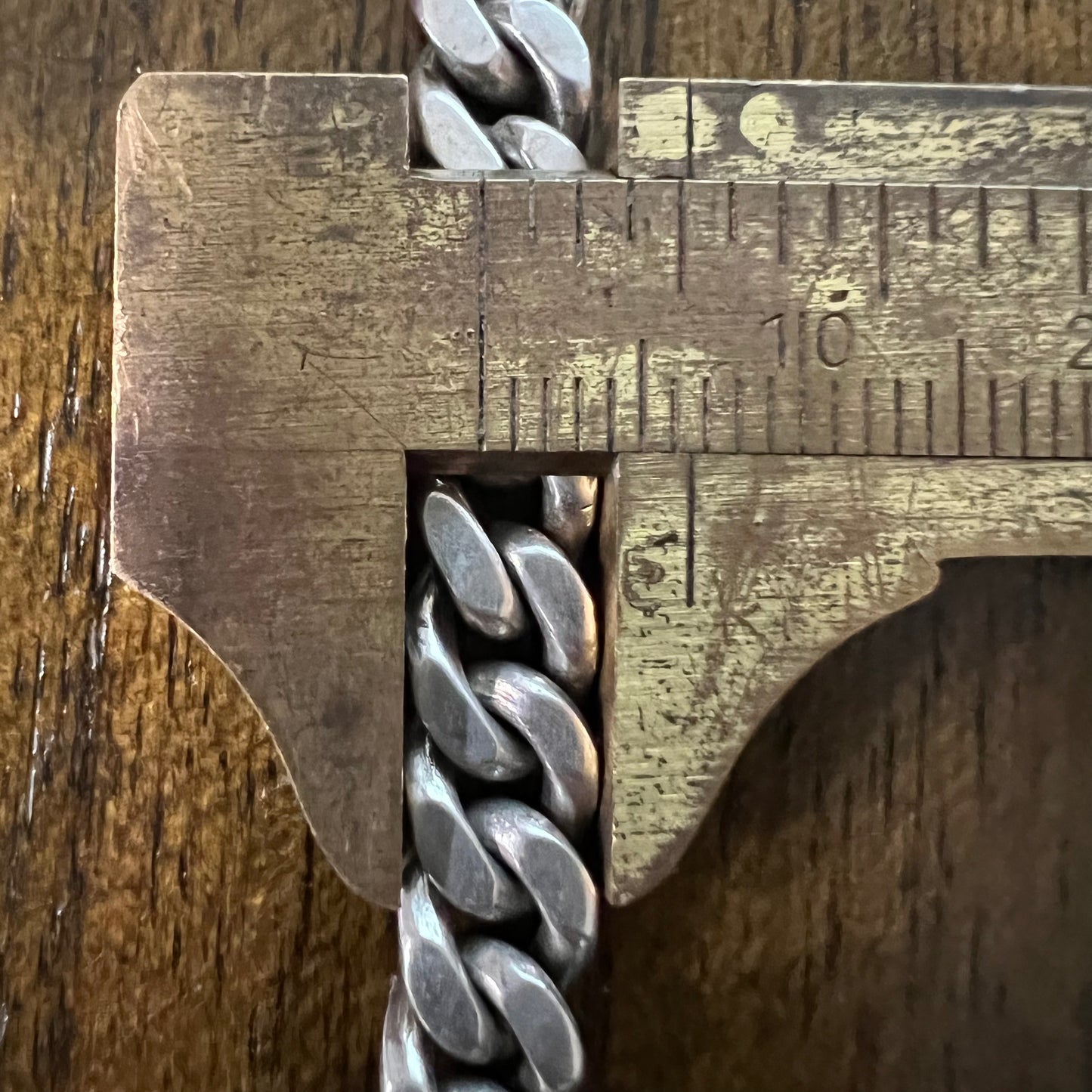 1980’s Sterling/.925 Heavy Miami Cuban Link Necklace
