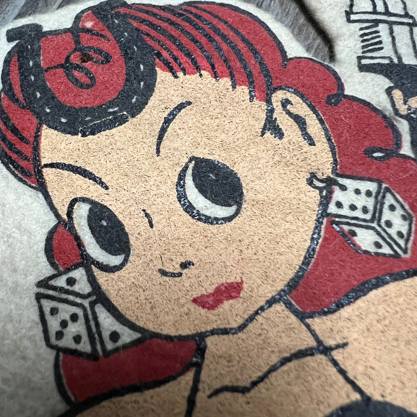 1940’s “Lady Luck” Felt Patches